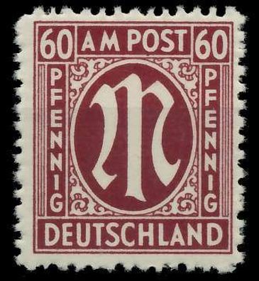 BIZONE AM-POST Nr 33bCz postfrisch X81E49E