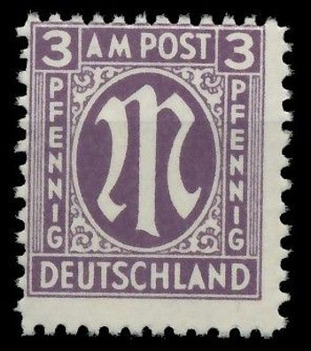 BIZONE AM-POST Nr 17aCz postfrisch X81E76E