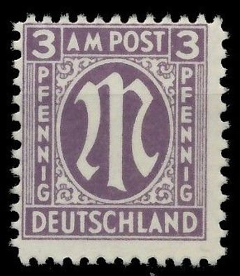 BIZONE AM-POST Nr 17aCz postfrisch X81E78A