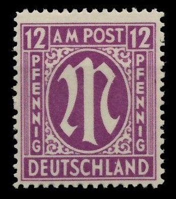 BIZONE AM-POST Nr 15bBy postfrisch X81E98E