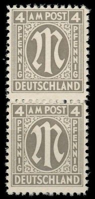 BIZONE AM-POST Nr 2z postfrisch SENKR PAAR X81EB02