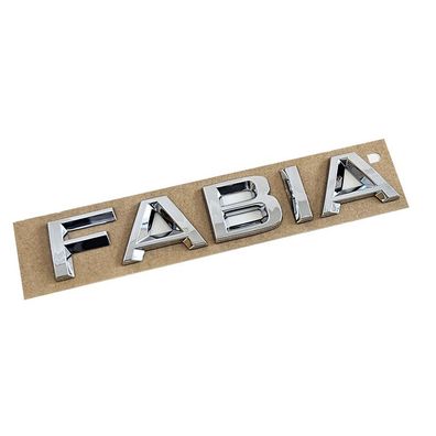 Original Skoda Fabia Schriftzug Modellschriftzug Logo Aufkleber 5J6853687AA2ZZ