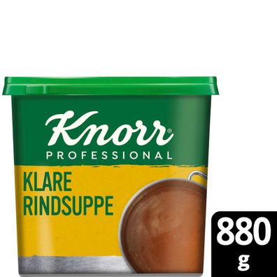 Knorr Professional Klare Rindsuppe mit Suppengrün sofort löslich 880g