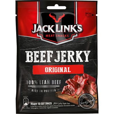 Jack Links Beef Jerky Original leicht rauchige Eigensüße 70g