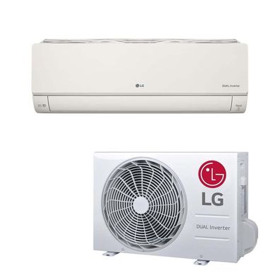 LG AB18BK. NSK / AB18BK. UL2 5,0 kW - Artcool Wandgerät - Klimaanlage Set - Beige