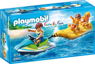 Playmobil Family Fun - Jetski mit Bananenboot (6980)