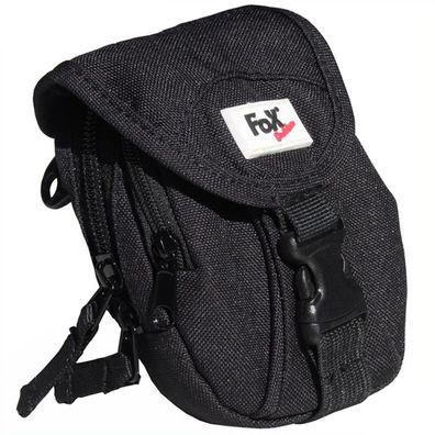 Fox Outdoor Fototasche "groß" Aufbewahrungstasche schwarz mit Trageriemen