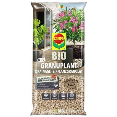 COMPO BIO Granuplant Drainage- und Pflanzgranulat - 10 Liter