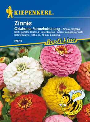 Kiepenkerl® Zinnie Oklahoma Formelmischung - Blumensamen