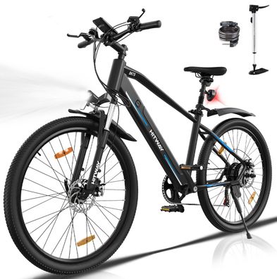 E Bike Elektrofahrrad E-Mountainbike 26 Zoll E-Bike Pedelec Elektrisches Fahrrad mit