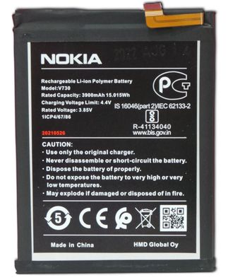 Original Nokia V730 Akku Accu Batterie Für Nokia 1.4 3900mAh