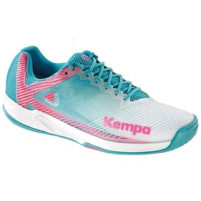 KEMPA Wing 2.0 Women Indoorschuhe Handball Türkis/ Weiß/ Pink NEU