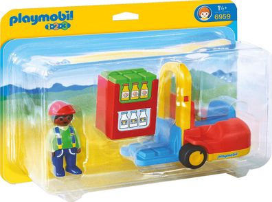 Playmobil 1.2.3 Gabelstapler (6959) Playmobil-Figur