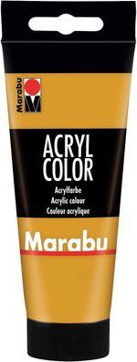 Marabu Acrylfarbe Acryl Color Ocker 283 Künstler Malfarbe Acrylmalen