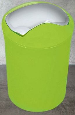Sydney Kiwi Green Grün Abfalleimer Mülleimer Eimer 5 Liter mit Wippeldeckel
