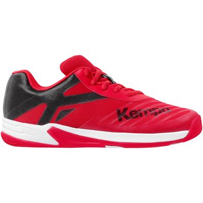 KEMPA Wing 2.0 Junior Indoorschuhe Handball Schwarz/ Rot