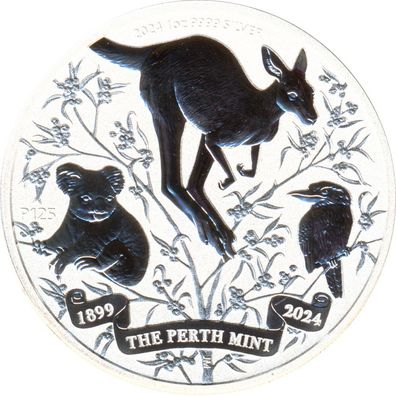 Australien 2024 125 Jahre Perth Mint - 1 Oz Silber*