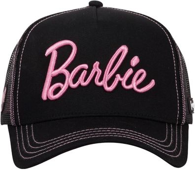 Barbie Capslab Schwarze Trucker Cap - Ken & Barbie Mattel Snapback Kappen Mützen Caps
