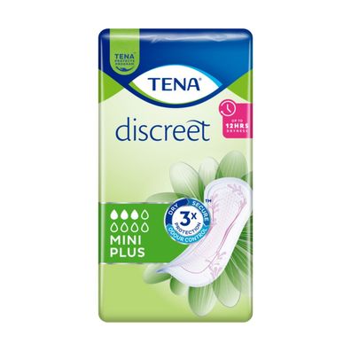 TENA Discreet Mini Plus Inkontinenzeinlage | Packung (20 Stück)