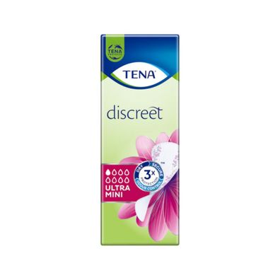 TENA Discreet Ultra Mini Inkontinenzeinlage | Packung (28 Stück)