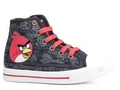 Neu Sneaker Freizeitschuh Halbschuhe Jungen Schuhe Angry Birds schwarz 28-35 #8