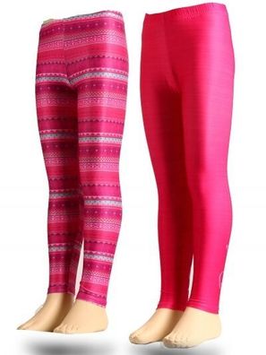 Neu Kinder Mädchen Sporthose lange Leggings Hose Mattel Barbie pink 92 104 116