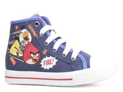 Neu Sneaker Freizeitschuhe Halbschuhe Jungen Schuhe Angry Birds blau 28-35 #16