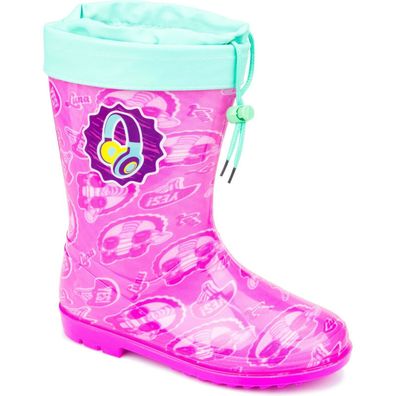 Robust Wasserdicht Regenstiefel Gummistiefel Mädchen Schuhe Soy Luna 24-34 #G14