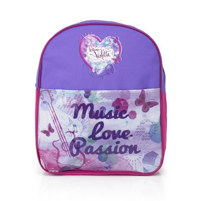 Tasche Kinder Disney Violetta Rucksack Backpack pink lila Polyester Gr 31x25x9cm