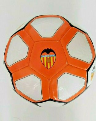 Neu Jako - Ball FC Valencia Fussball Trainingsball Größe 5 weiß schwarz orange