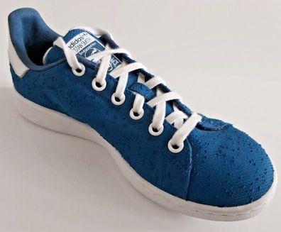 adidas Stan Smith S32167 Damen Freizeitschuhe Sneaker Halbschuhe blau weiß