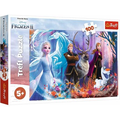 TREFL Puzzle Ice Kingdom 2: Frostige Magie 100 Teile