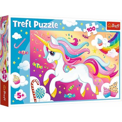 TREFL Puzzle Sweet Unicorn 100 Teile