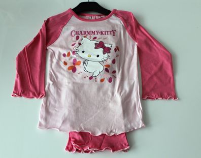 Pyjama Set Schlafanzug Mädchen Charmmy Kitty rosa Größe 98 104 110 116 128 #2