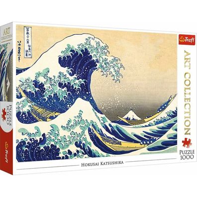 TREFL Puzzle Große Welle vor der Küste von Kanagawa 1000 Teile