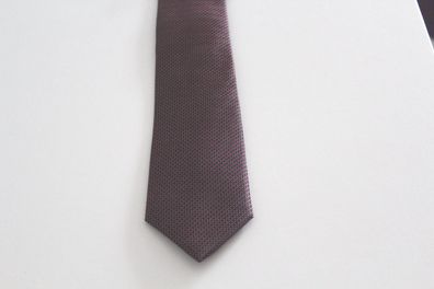 NEU Herren Luxus Krawatte Binder Schlips Seide 150cm rot schwarz weiß Punkte OVP