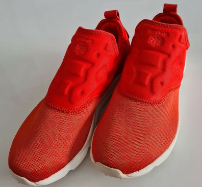Reebok Furylite SLIP-ON LUX Damen Sneaker Freizeitschuhe Schuhe Halbschuhe rot