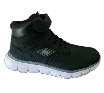UMBRO Hordock VLC Jungen Sneaker Basketballschuhe Knöchelschuhe Schuhe schwarz