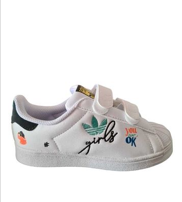 adidas H00779 Superstar PURE CF Mädchen Halbschuhe Freizeitschuhe Sneaker Schuhe