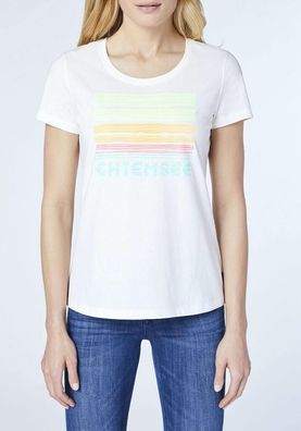 Chiemsee Capelin T-Shirt Women Damen-T-Shirt Star White NEU