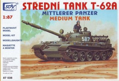SDV 87038 Bausatz Panzer T62A Maßstab: 1:87