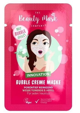 Die Beauty Maske, Bubble, Tonerde & Apfel, 1 Stück