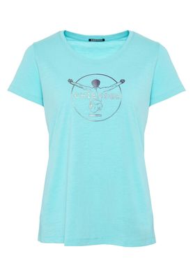 Chiemsee Taormina T-Shirt Women Damen-T-Shirt Blue Radiance NEU