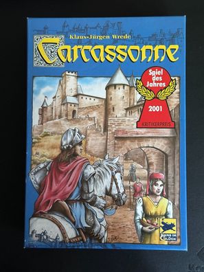 Carcassonne Hans Im Glück Grundspiel Brettspiel Gesellschaftsspiel vollständig