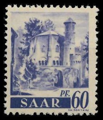 Saarland 1947 Nr 221Z postfrisch X77AD12