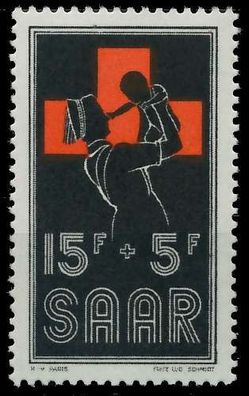 Saarland 1955 Nr 360 postfrisch X77ADCA