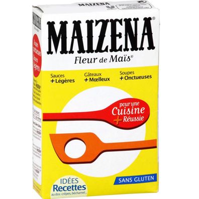 Maizena Fleur de Mais 700g: Glutenfreie Maisstärke zum Backen & Binden