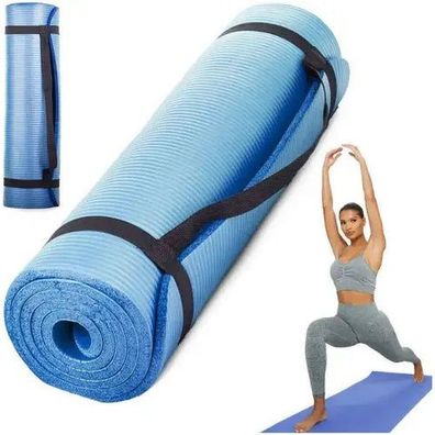 Areobic Yoga Fitness Yogamatte 180 x 60 cm in 2 Farben