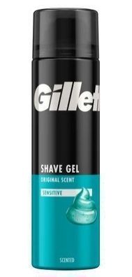 Gillette Rasiergel für sanfte und präzise Rasur, 200ml