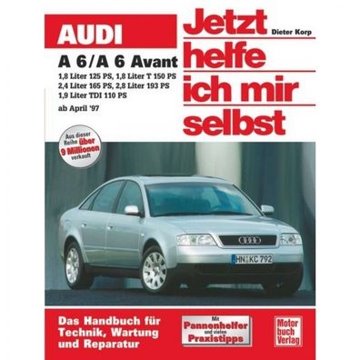Audi A6/ Avant C5, Typ 4B 04.1997-2005 Reparaturanleitung Motorbuchverlag JHIMS